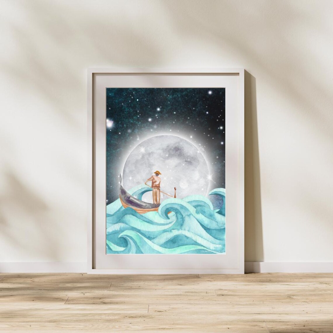 Children's Room Poster, Artistic Collage
