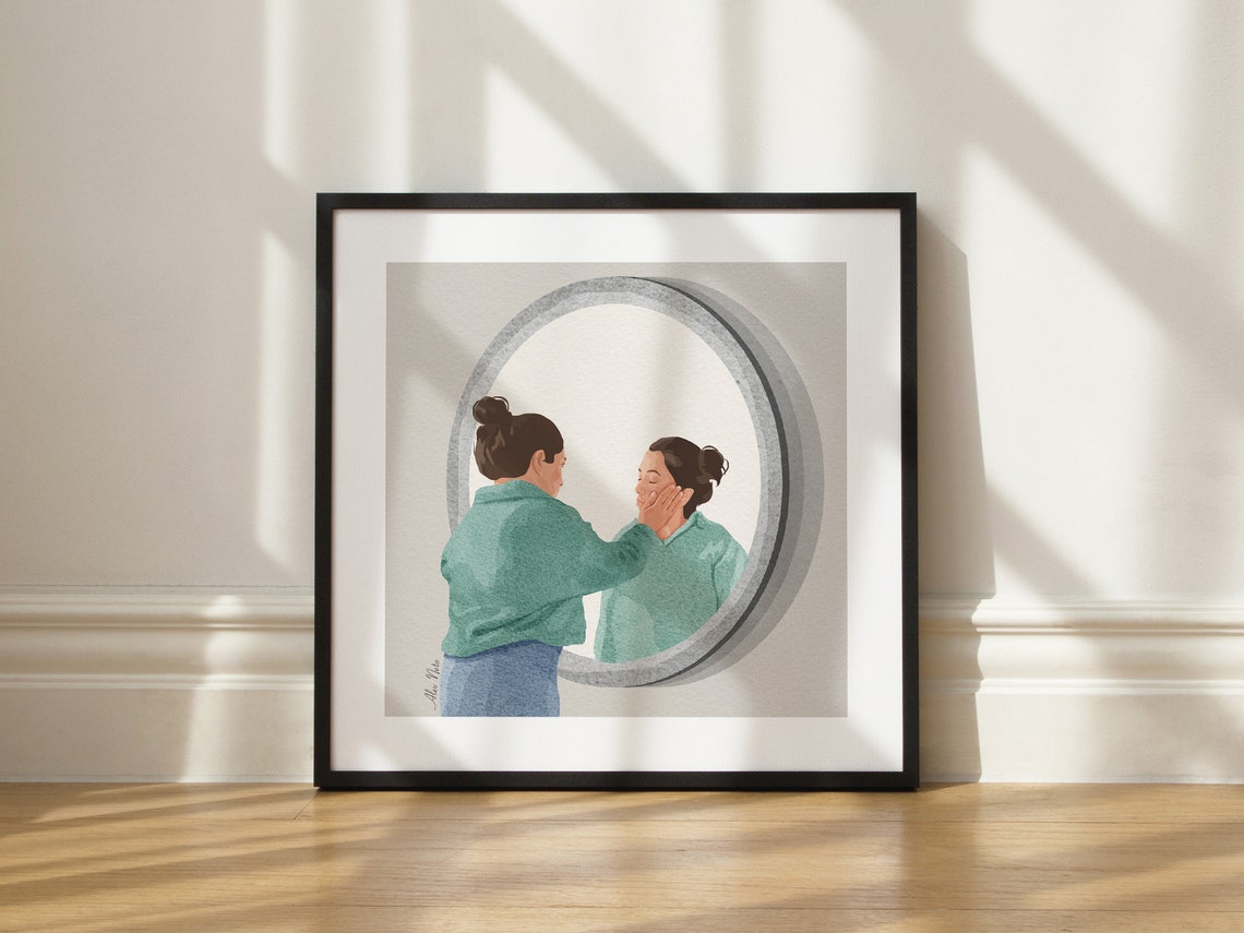 Sorry To Myself - Typography Art Print - Image 3