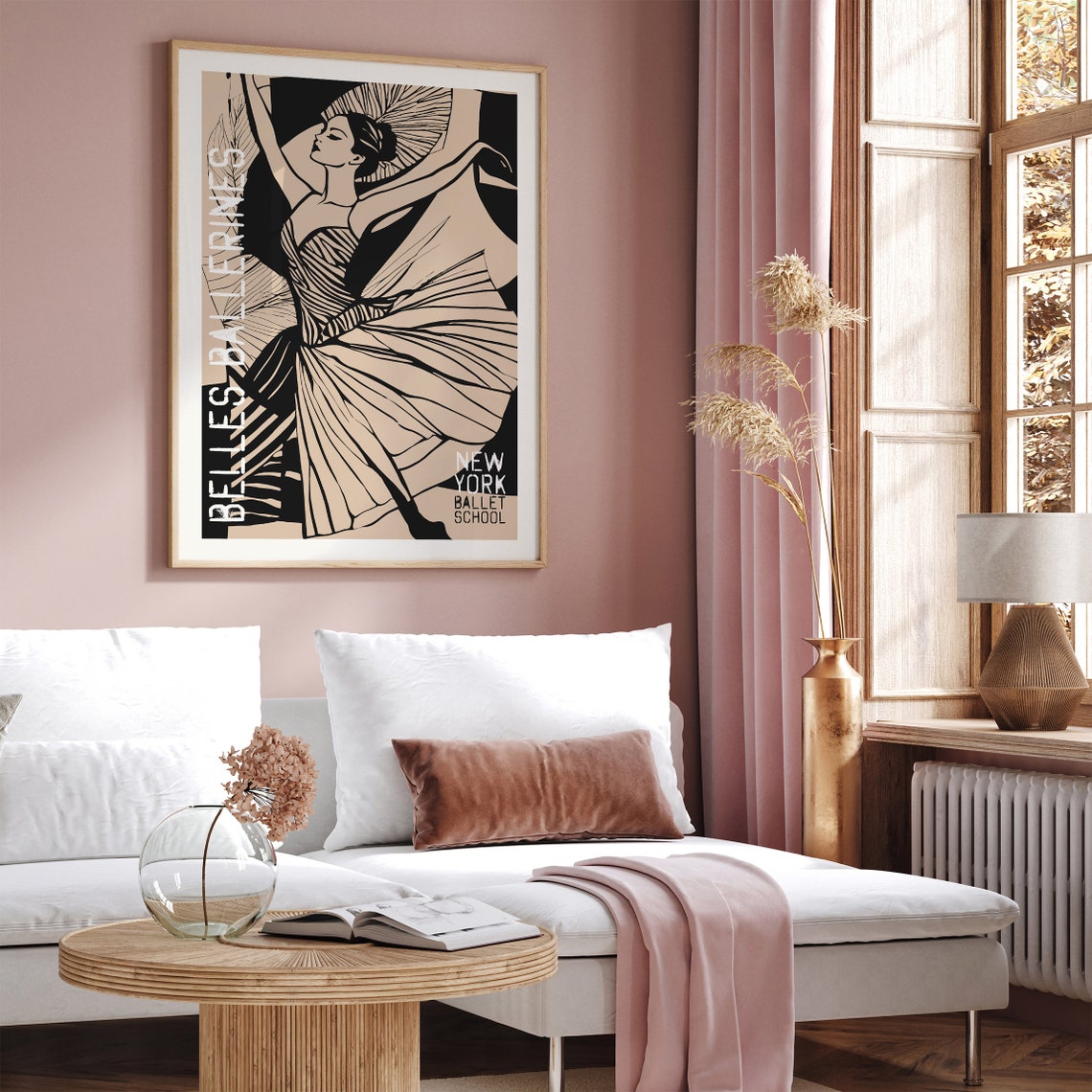 Belles Ballerines New York Ballet School Art Deco Dancer Poster - Image 4