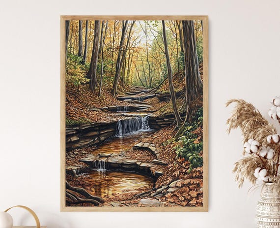White Clay Creek State Park Art Print Delaware Outdoor Adventure