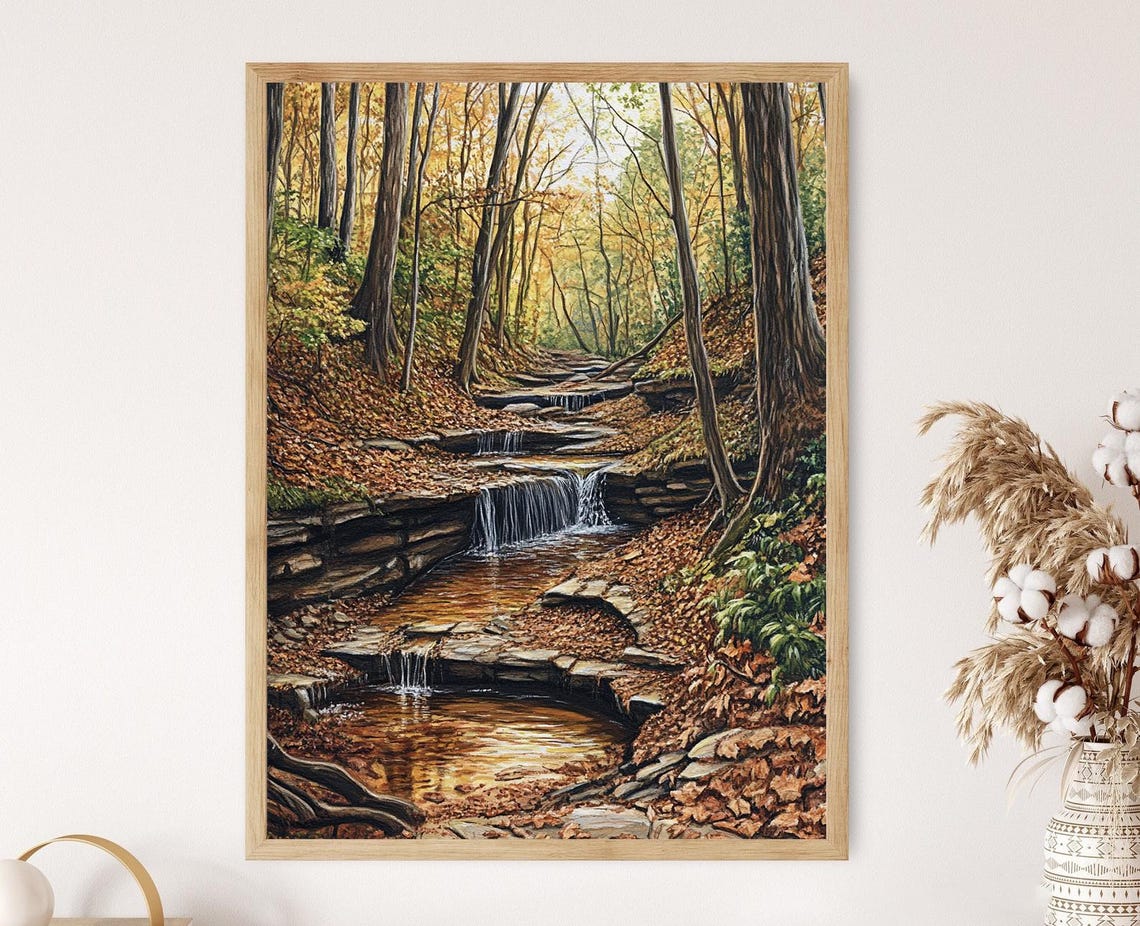 White Clay Creek State Park Art Print Delaware Outdoor Adventure
