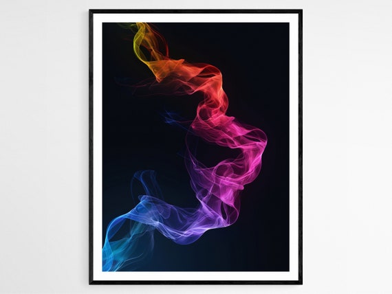 Geometric Lines Art Print Sleek Black And White Decor Study Room Enhancement Artistic Friend Gift