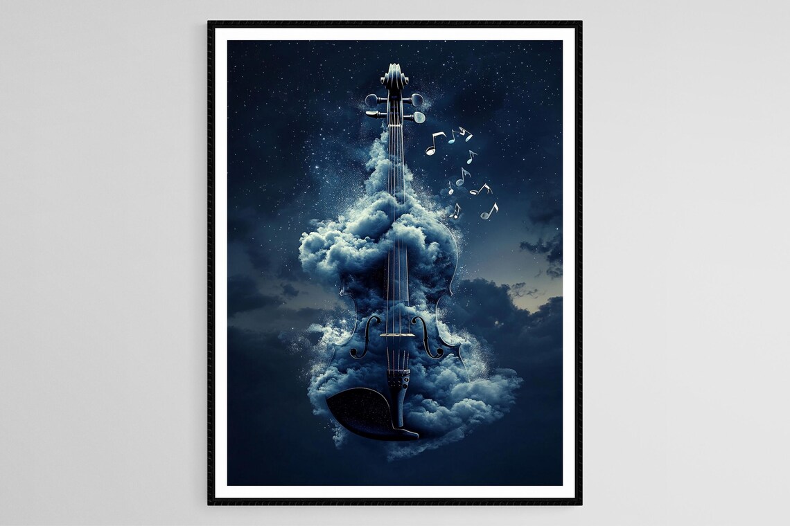 Fantastical Violin, Twilight Sky Musical Stardust