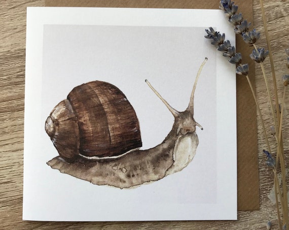 Snail Art Print