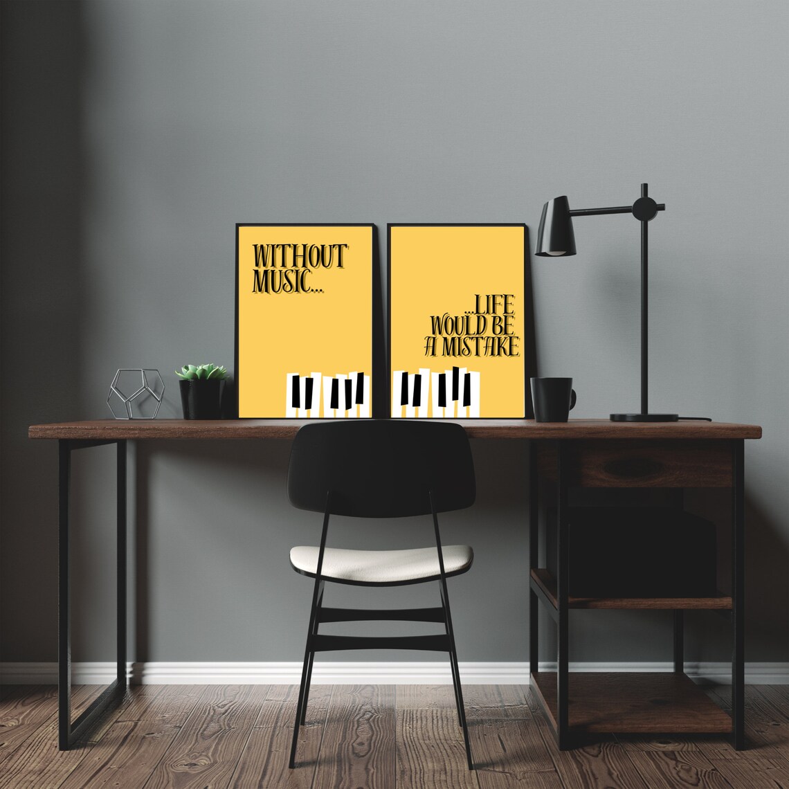 Inspirational Music Quote, Motivational Wall Art Print - Image 2