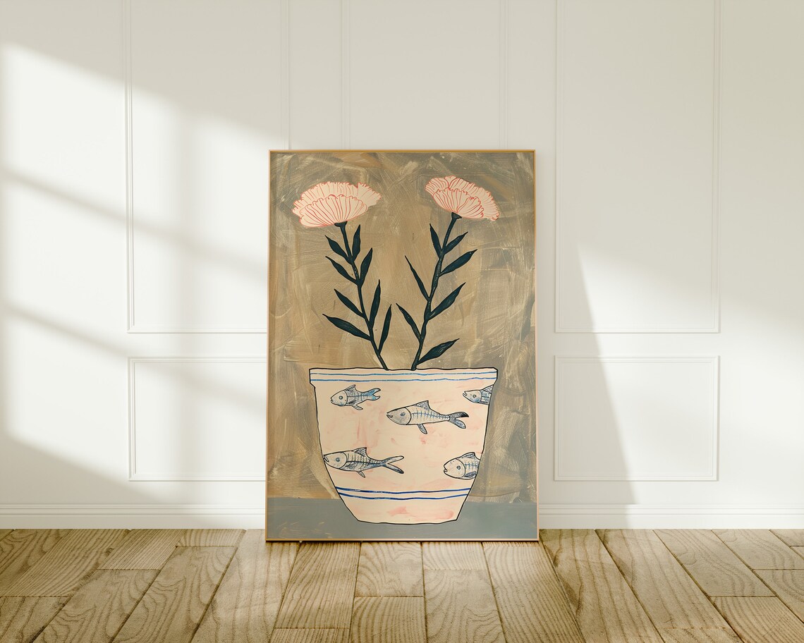 Mediterranean Vintage Still Life, Botanical Art Print - Image 4