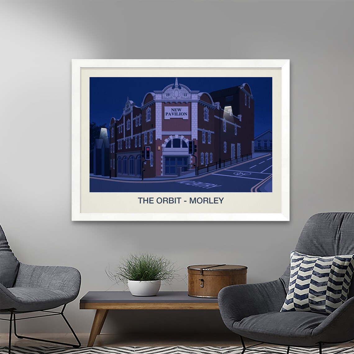 The Orbit Nightclub Poster, Nightclub Art Print - Image 2
