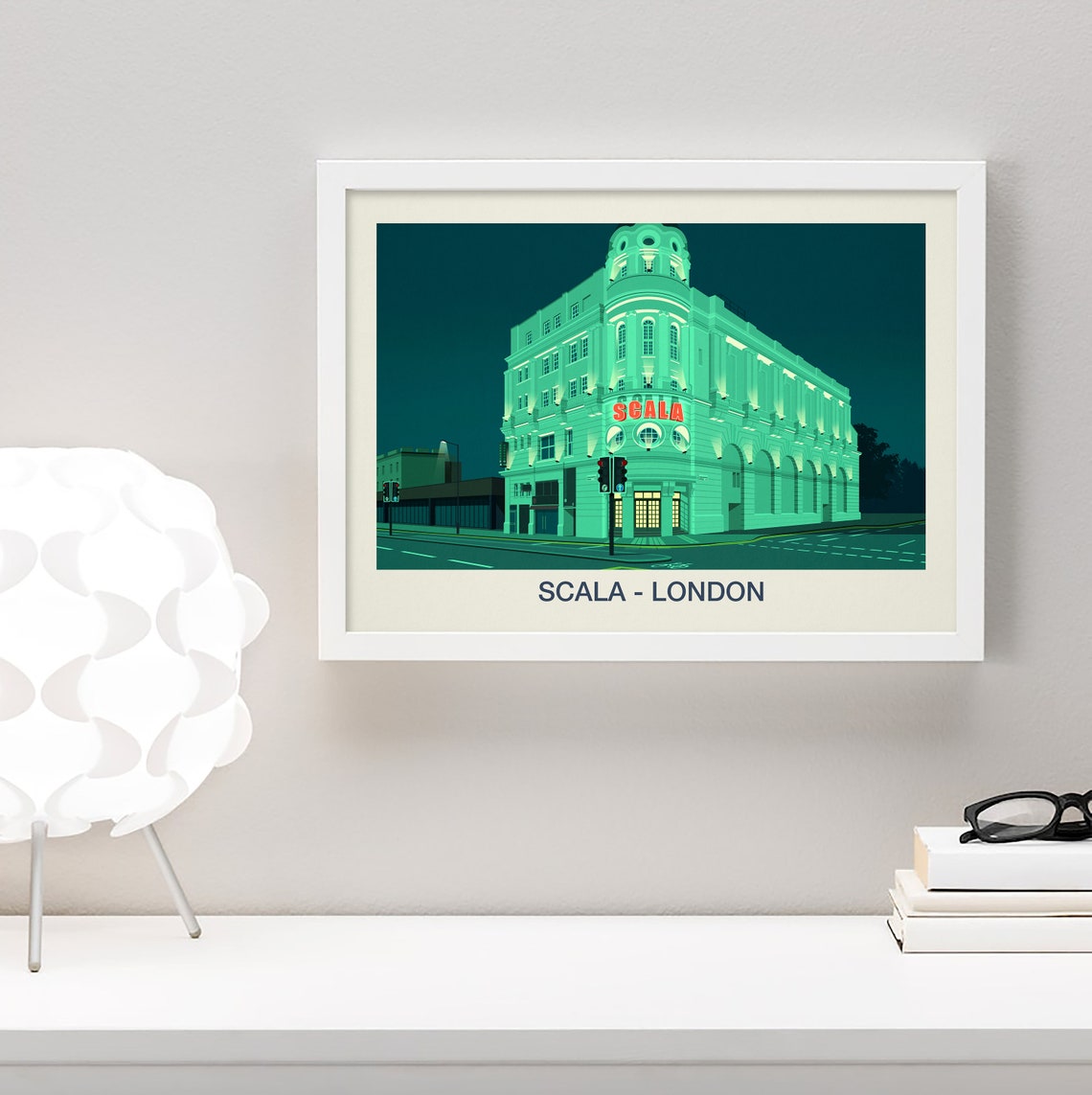 Scala Music Venue Poster Scala London Nightclub Print Scala Nightclub Scala Music Venue Poster Scala Nightclub Print Scala Venue - Image 4