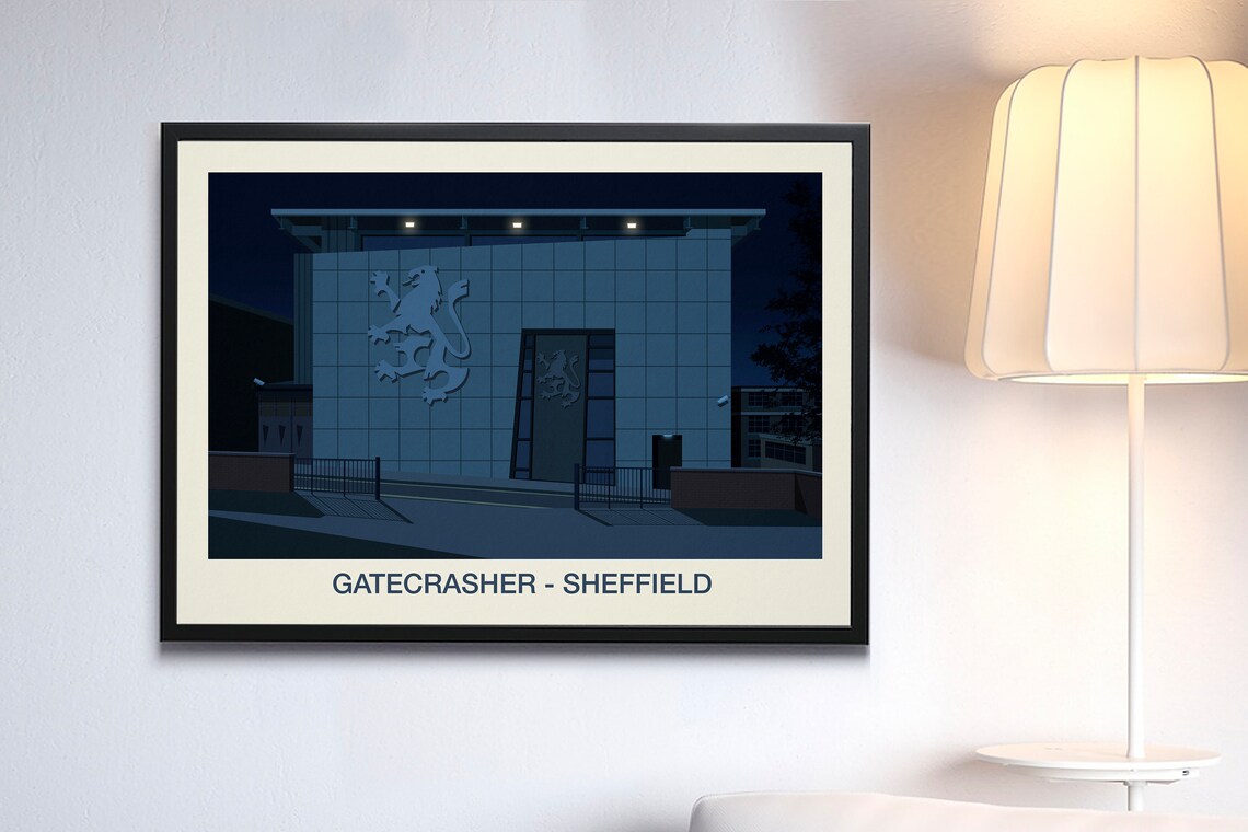 Gatecrasher Nightclub Travel Poster Art Print - Image 3