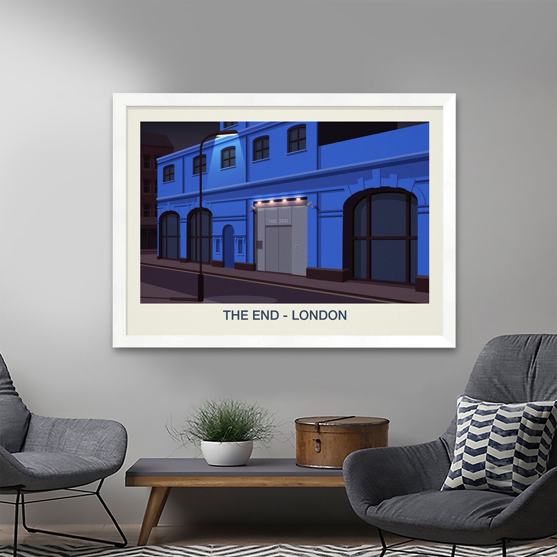 The End Nightclub Poster Print - Image 2