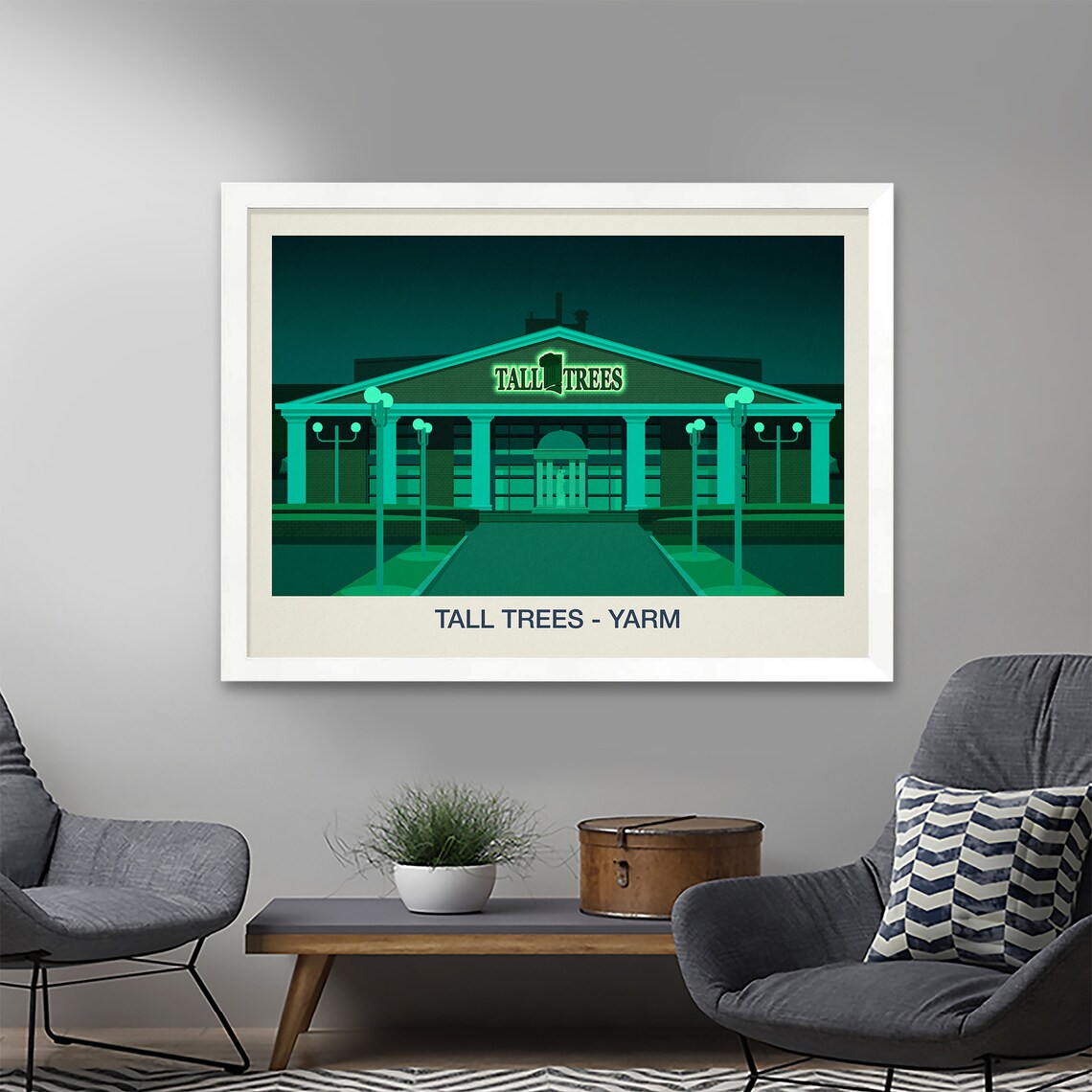 Tall Trees Nightclub Poster, Nightclub Prints - Image 2