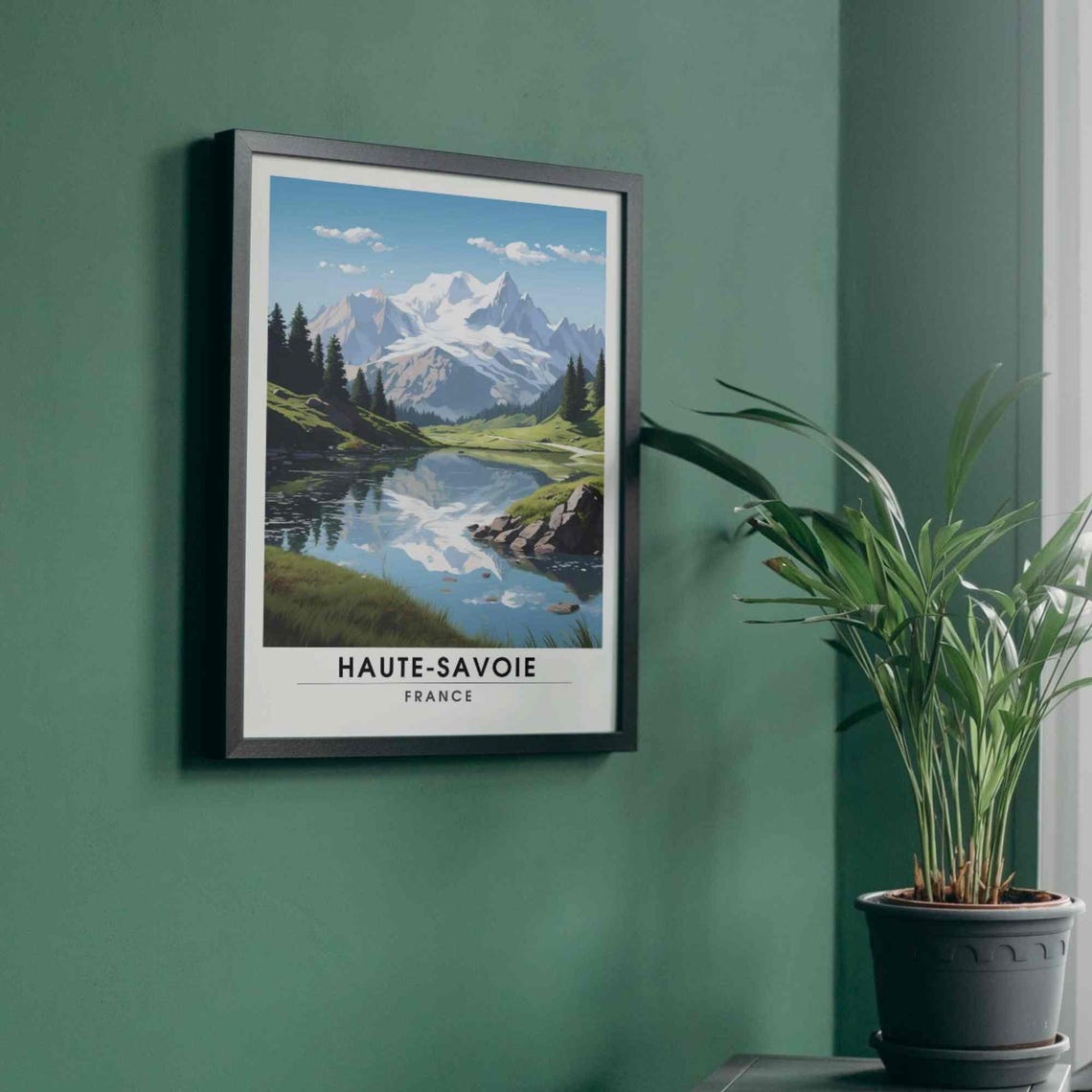 Poster Haute Savoie Printing Haute Savoie Passy Lake - Image 4