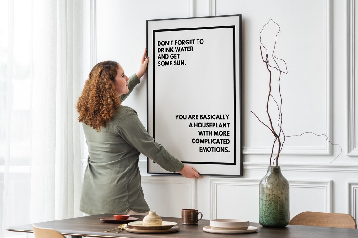 Dont Forget Self Remainder Quote Poster Print Self Care Inspirational Wall Art Affirmation Positive Art For Home Office Decor - Image 2