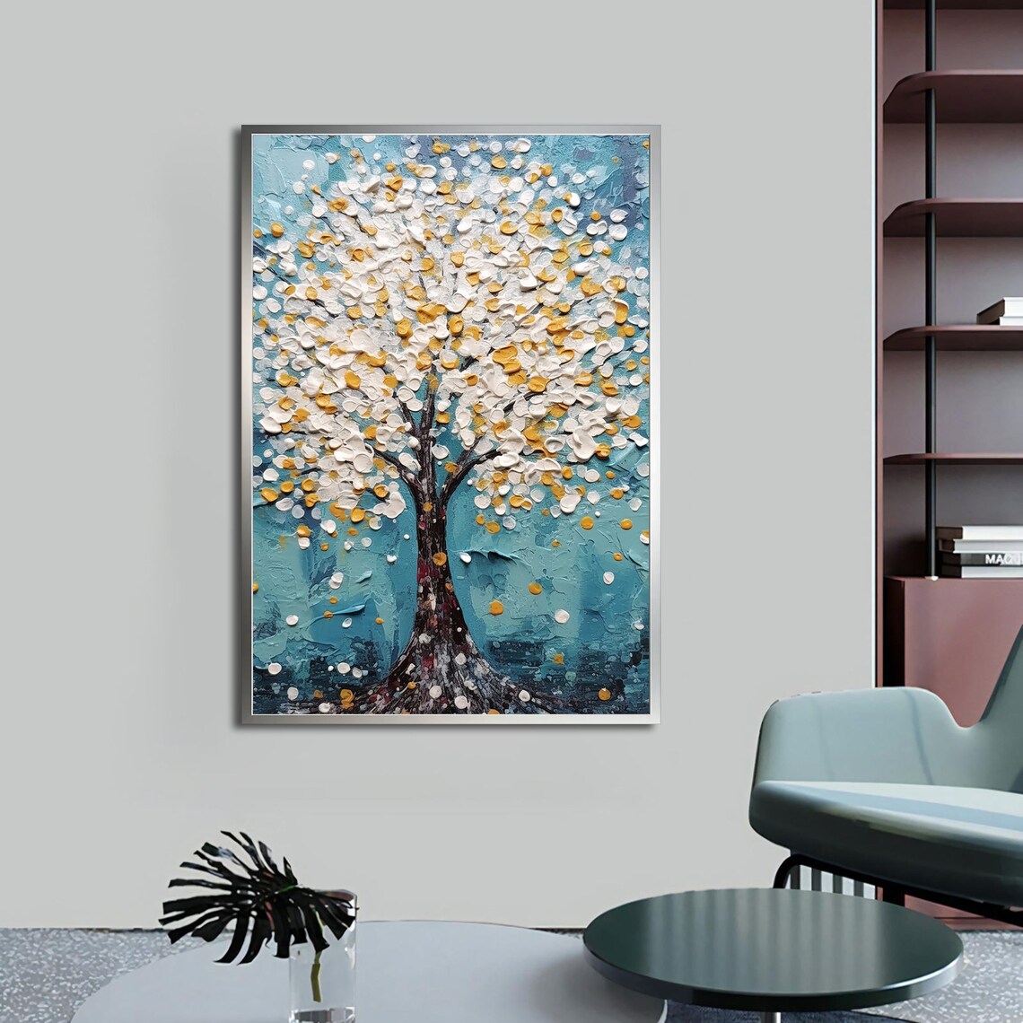 Tree Wall Art For Your Home And Office Modern Decor Ideas With Different Frame Options Natural And Vibrant Home Wall Decor - Image 5