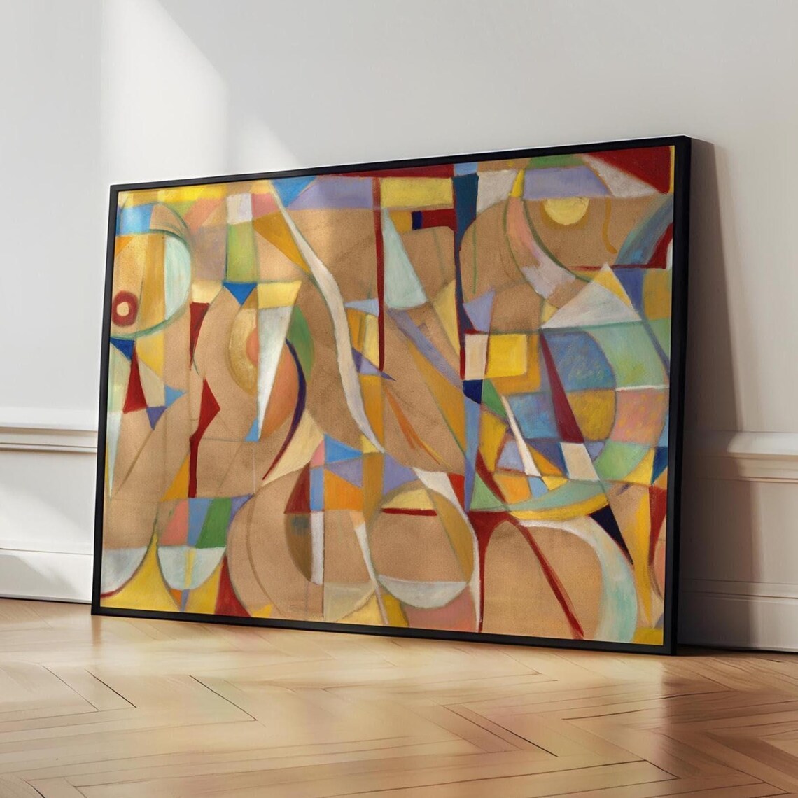 Guest Artist Mid-Century Modern Abstract Art Print