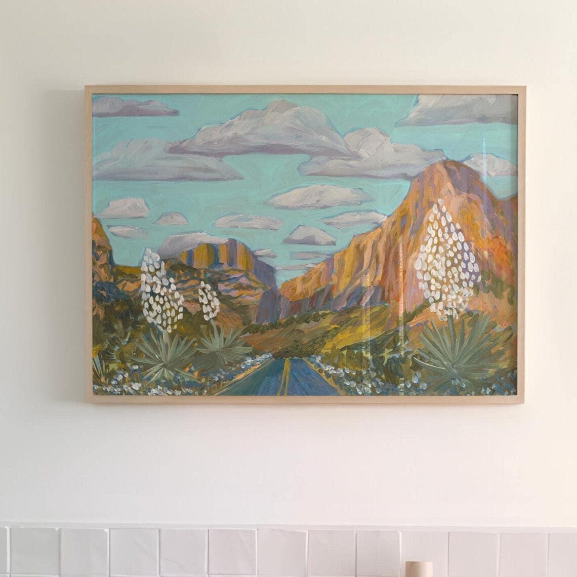 Big Bend National Park Art Print, West Texas Landscape