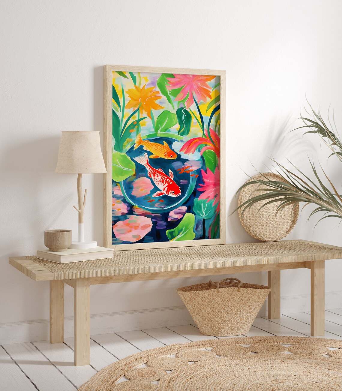 Matisse Goldfish Art Print, Vibrant Wall Decor - Image 2