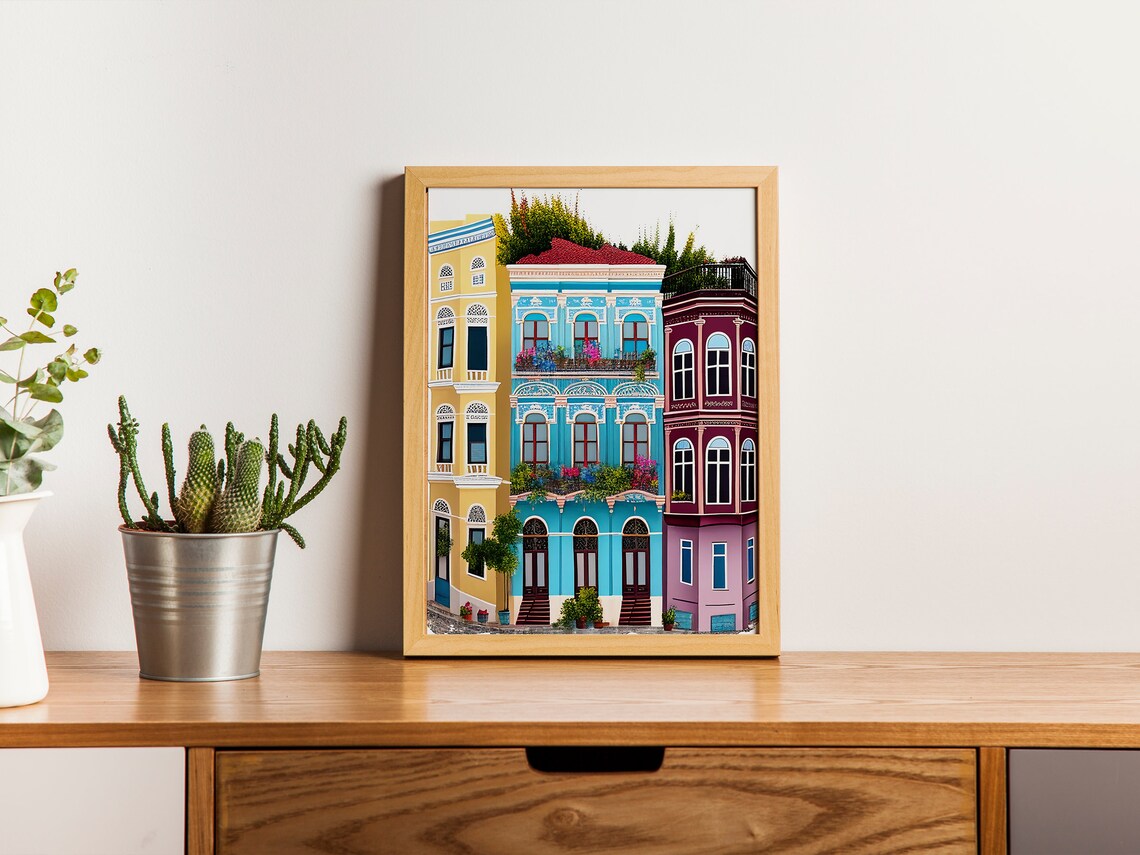 Istanbul Travel Illustration, Turkey Travel Poster - Image 2