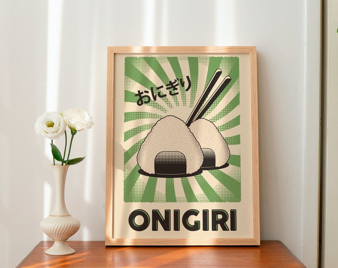 Retro Japanese Food Print, Kitchen Poster - Image 2