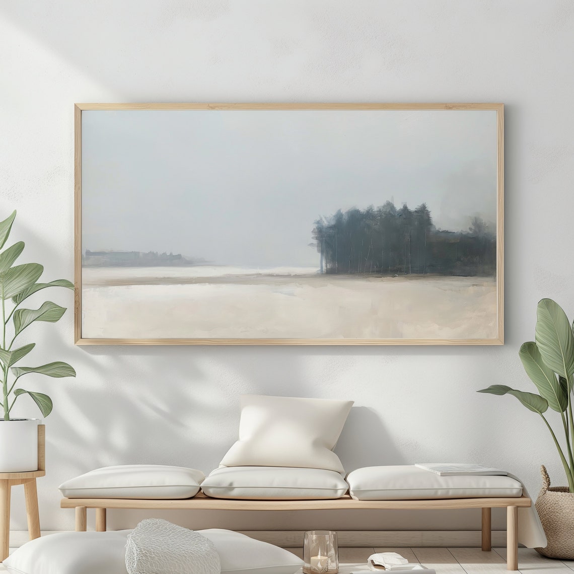 Frame Tv Art Moody Abstract Tv Art Minimalist Art - Image 2
