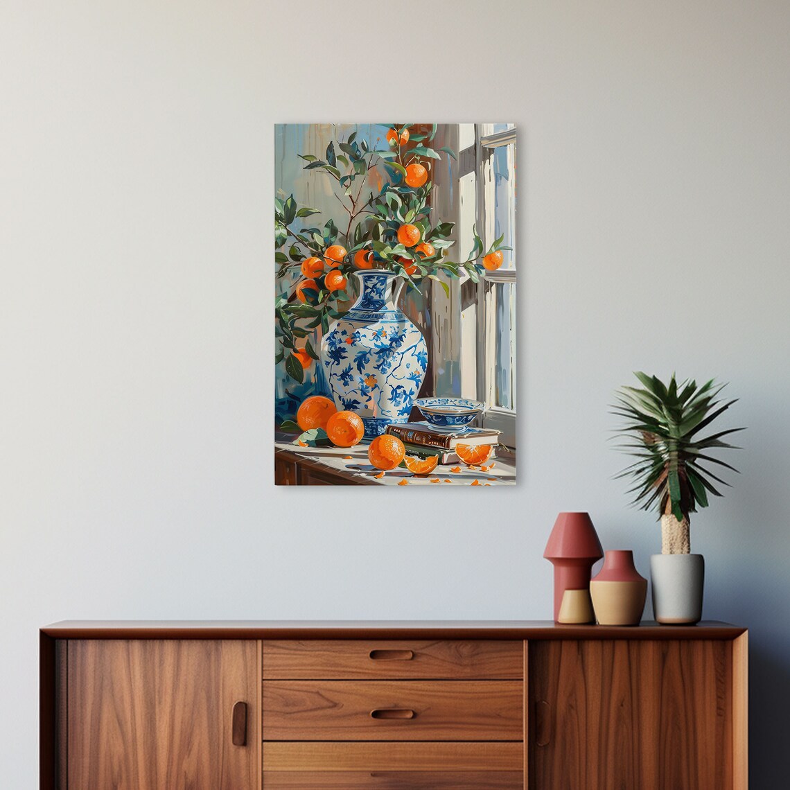 Mediterranean Still Life, Italian Style Art Print - Image 6
