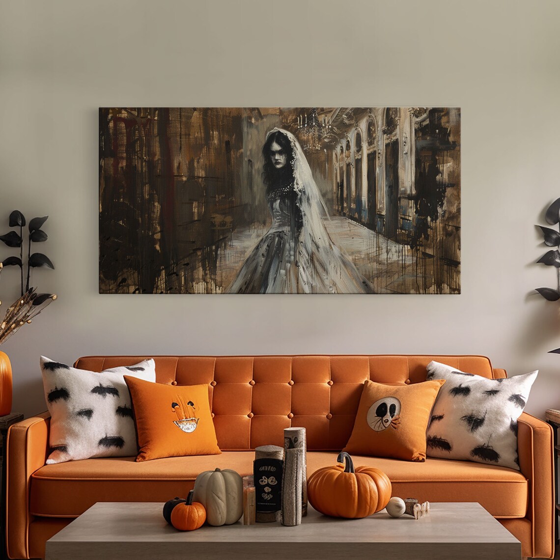 Ghostly Bride Haunted Wedding, Halloween Decor