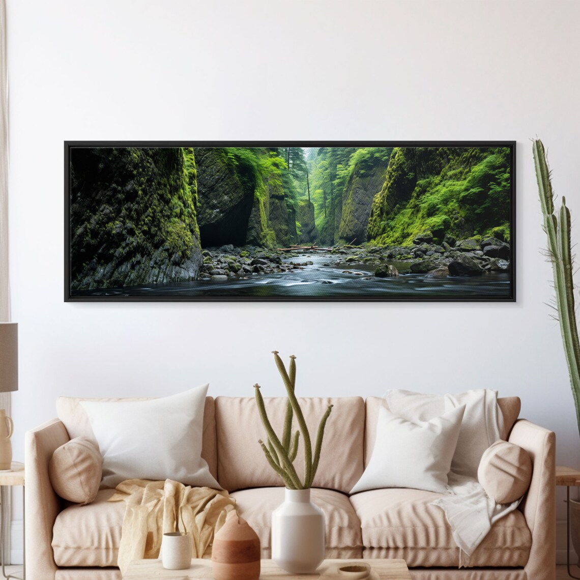 Oneonta Gorge Columbia River Panorama Travel Poster - Image 5