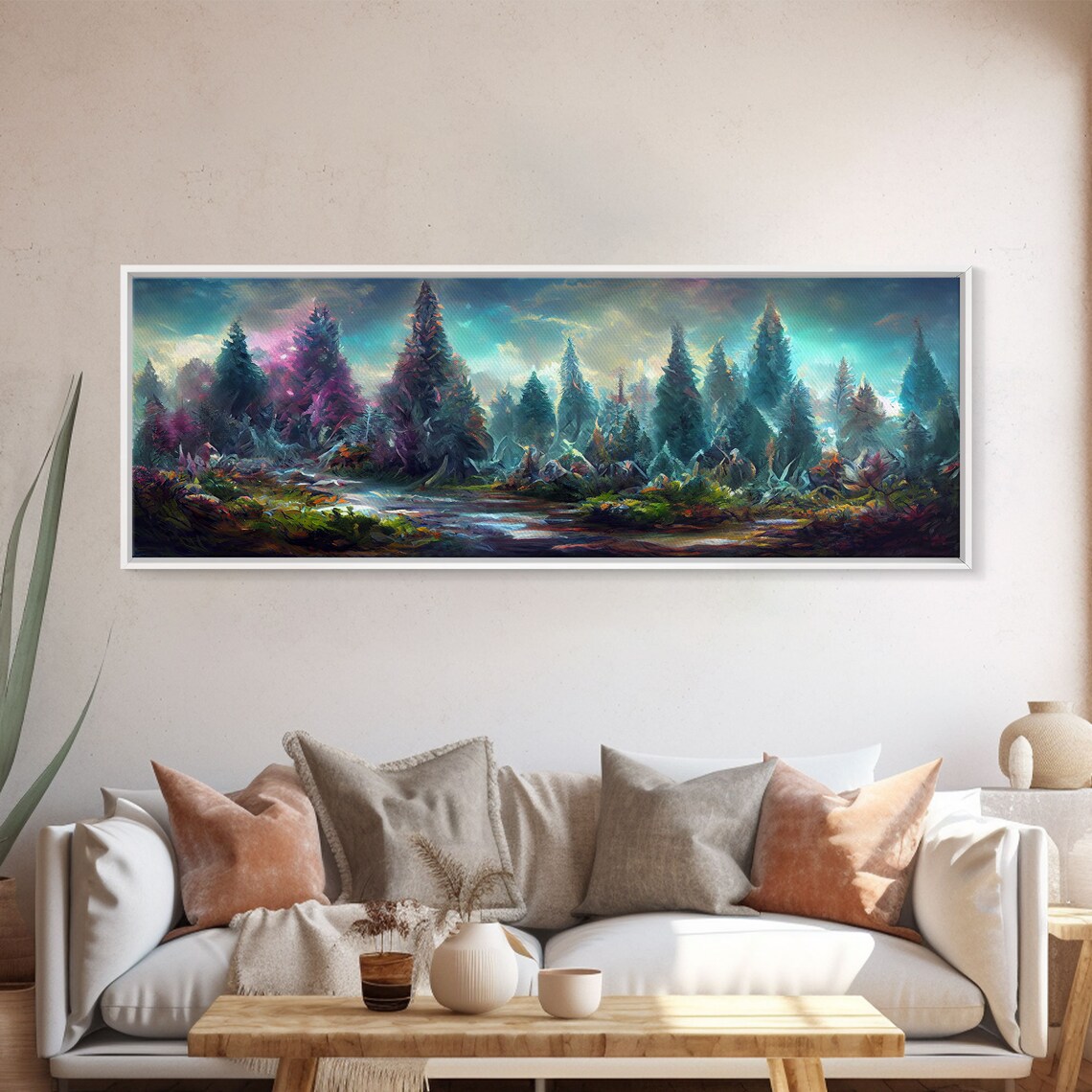 High Fantasy Forest Art Print, RPG Concept Art - Image 5