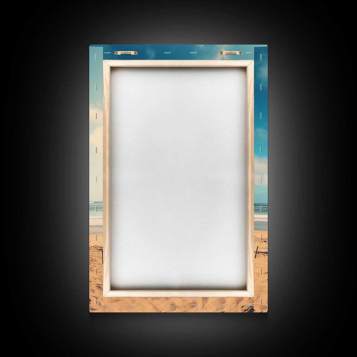 Surfboard Wall Art Print, Beach House Surf Decor - Image 2