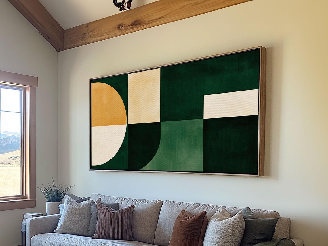 Geometric Patterns, Mid-Century Modern Abstract