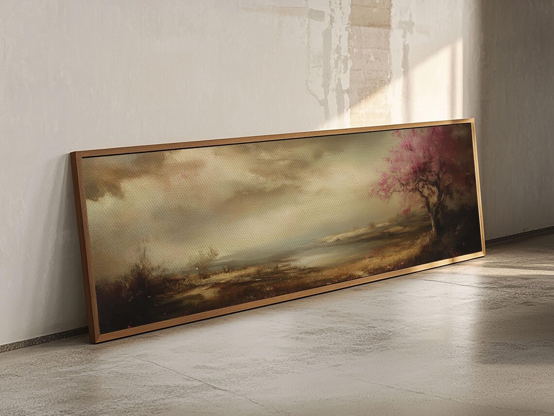 Moody Landscape Art Print, Muted Modern Decor - Image 5