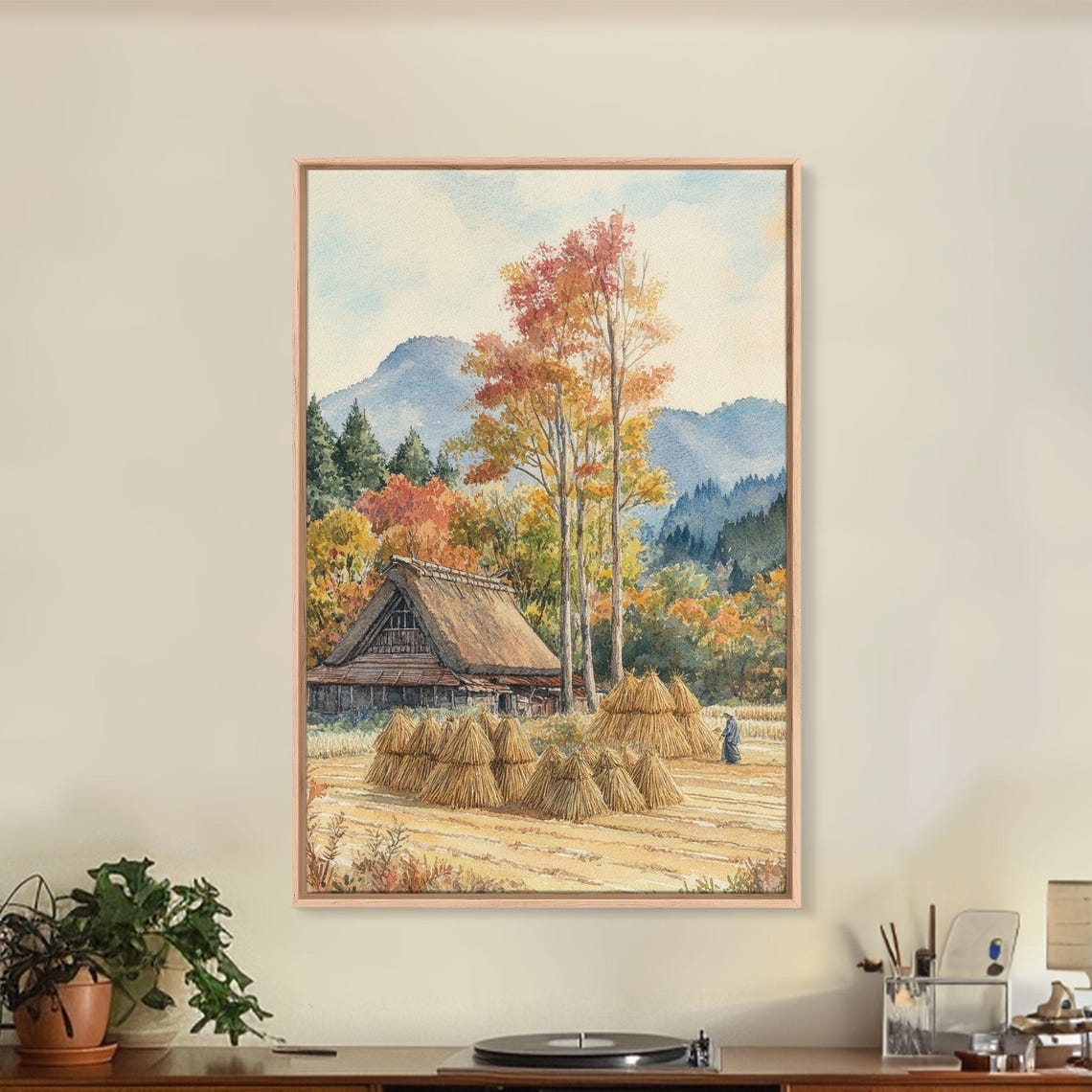 Fall Hay Harvest, Autumn Decor - Image 4