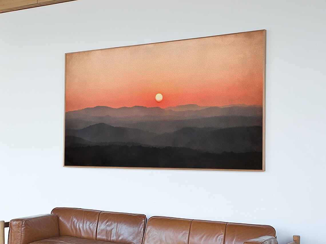 Sunrise Over the Smoky Mountains Travel Poster - Image 6