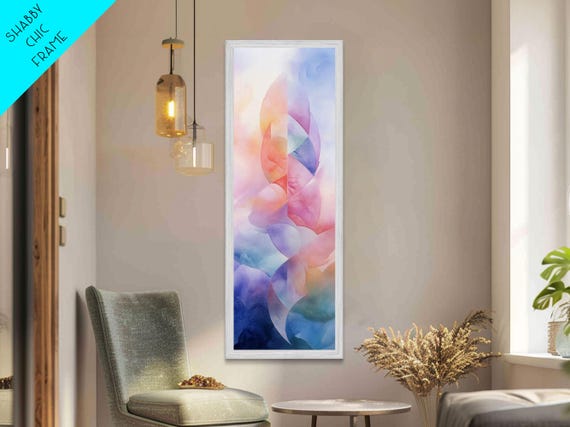 Pastel Abstract Print Featuring Light Pink Abstract Art Geometric Wall Art And Sage Green Accent Ideal Above Sofa