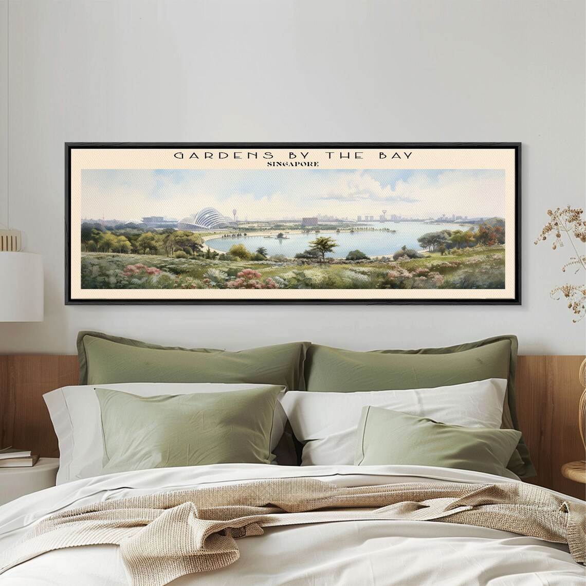 Gardens By The Bay Singapore, Panoramic Travel Poster - Image 3