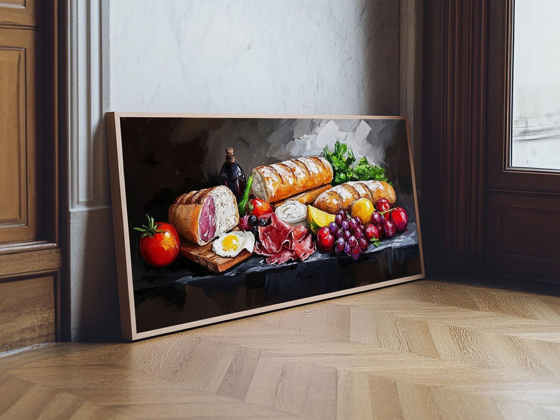 Charcuterie Board Kitchen Decor, Modern Food Art Print - Image 6
