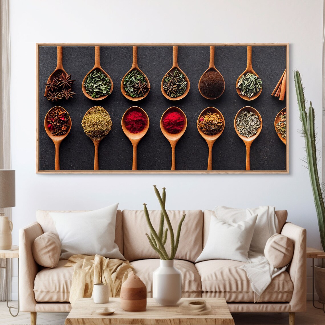 Herbs And Spices Modern Kitchen Wall Art Print - Image 3