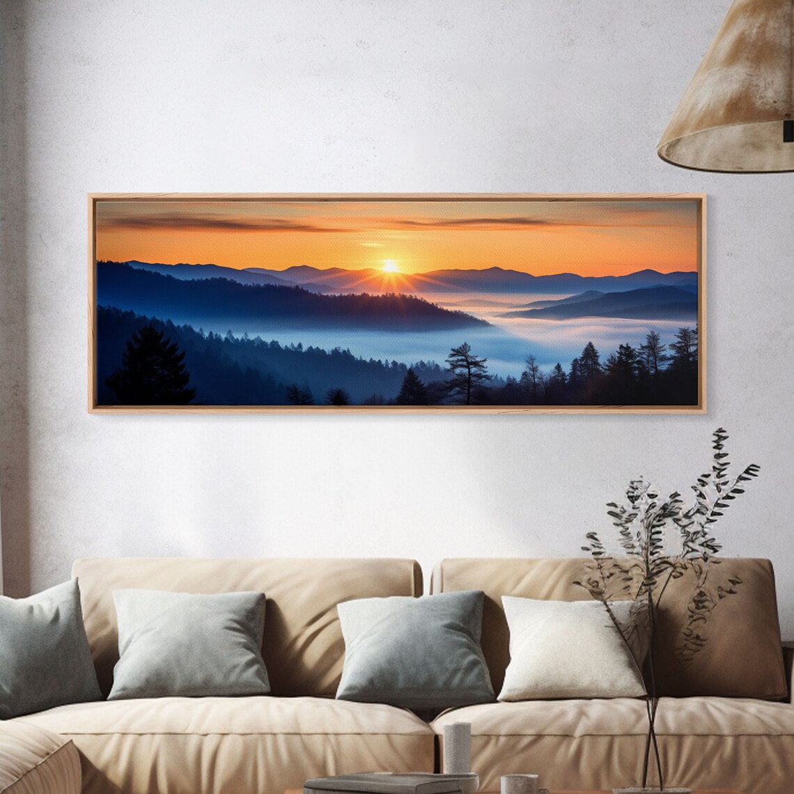 Great Smoky Mountains National Park Panoramic Art Print - Image 4