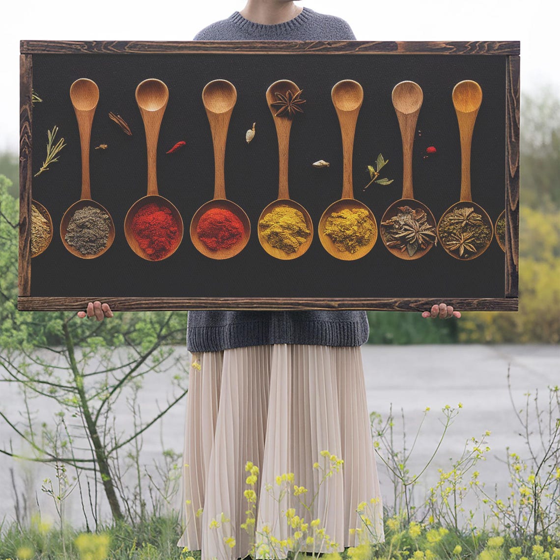Kitchen Wall Art, Herbs And Spices - Image 2
