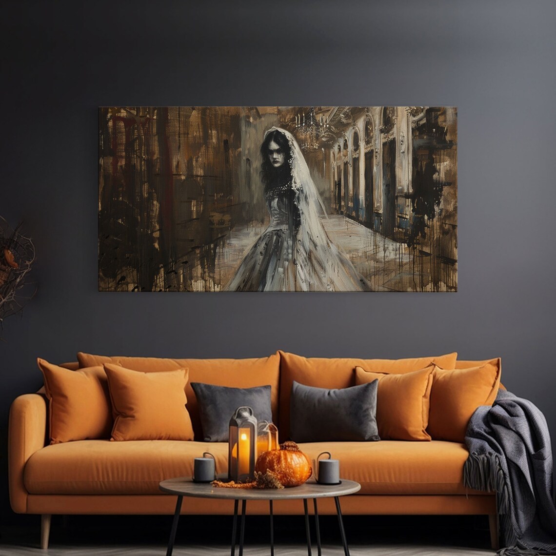 Ghostly Bride Haunted Wedding, Halloween Decor - Image 3