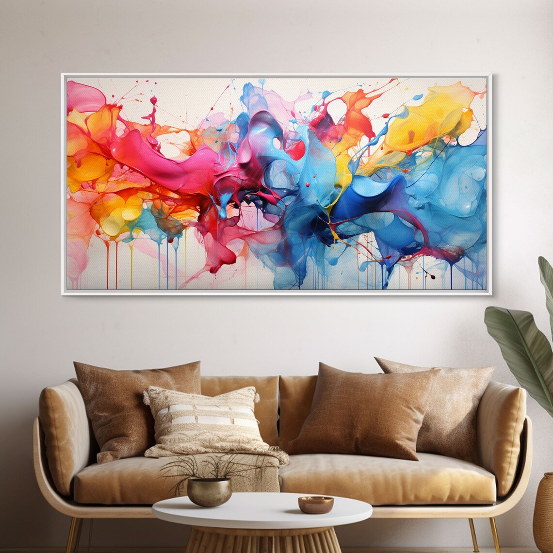 Alcohol Ink Color Explosion, Modern Abstract Art Print - Image 6