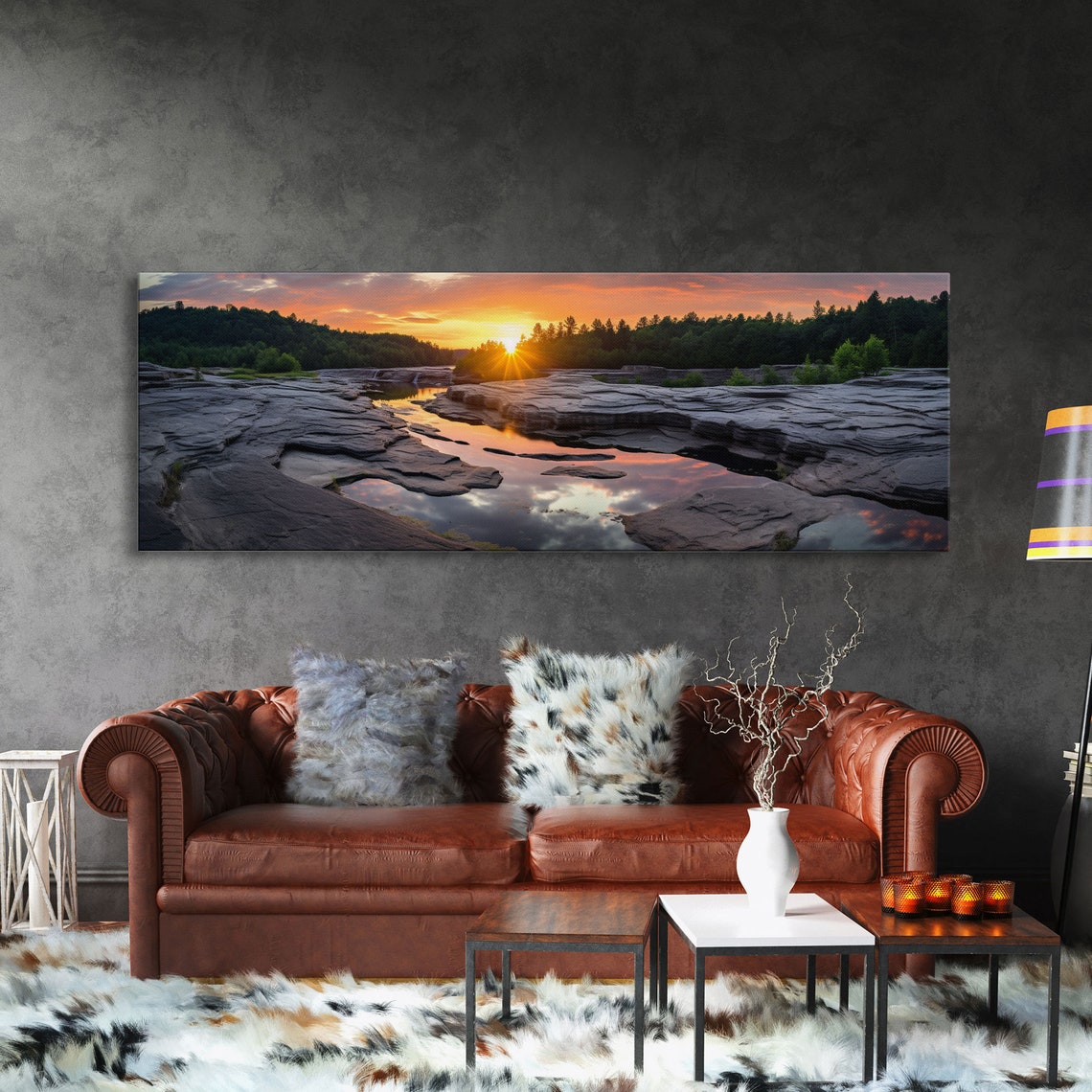 Cuyahoga Valley National Park Ohio Sunset Rocky River Photo Print - Image 3