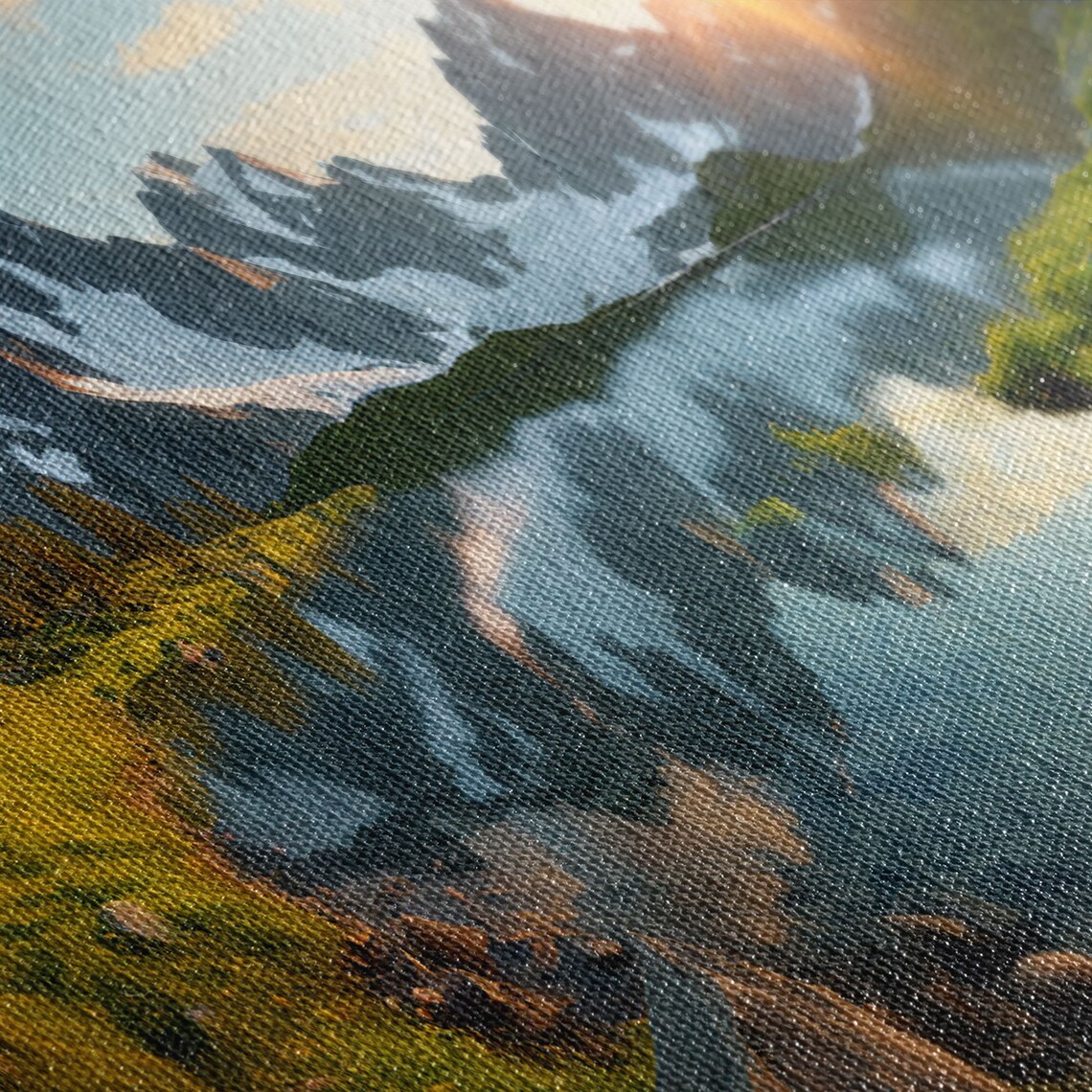 Swiss Alps, Switzerland Panoramic Landscape Print - Image 2