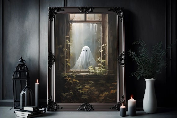 Ghost Outside - Classic Travel Poster