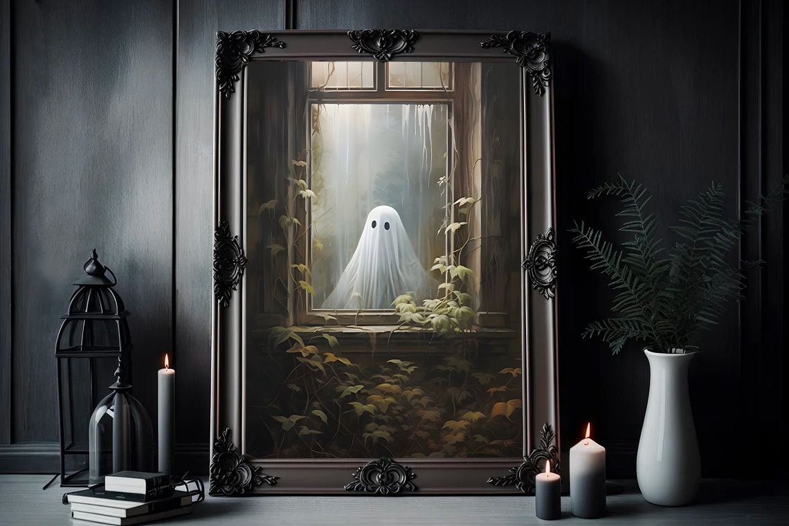 Ghost Outside - Classic Travel Poster