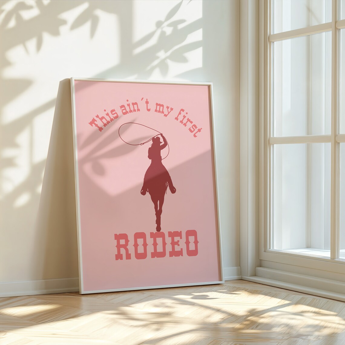 This Aint My First Rodeo, Coastal Cowgirl Poster - Image 3