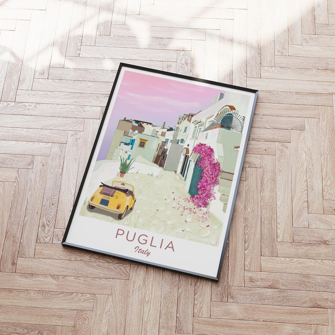 Portugal Illustration Lisbon Print Lisbon Illustration Porto Print Portugal Art Print Portugal Travel Poster Portugal Wall Art - Image 4