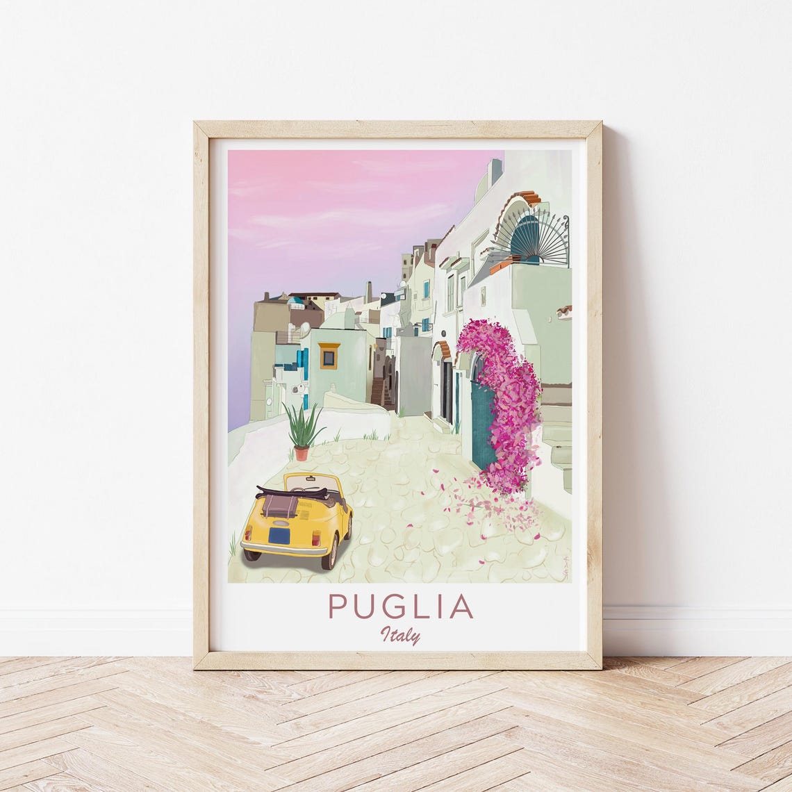 Portugal Illustration Lisbon Print Lisbon Illustration Porto Print Portugal Art Print Portugal Travel Poster Portugal Wall Art - Image 2