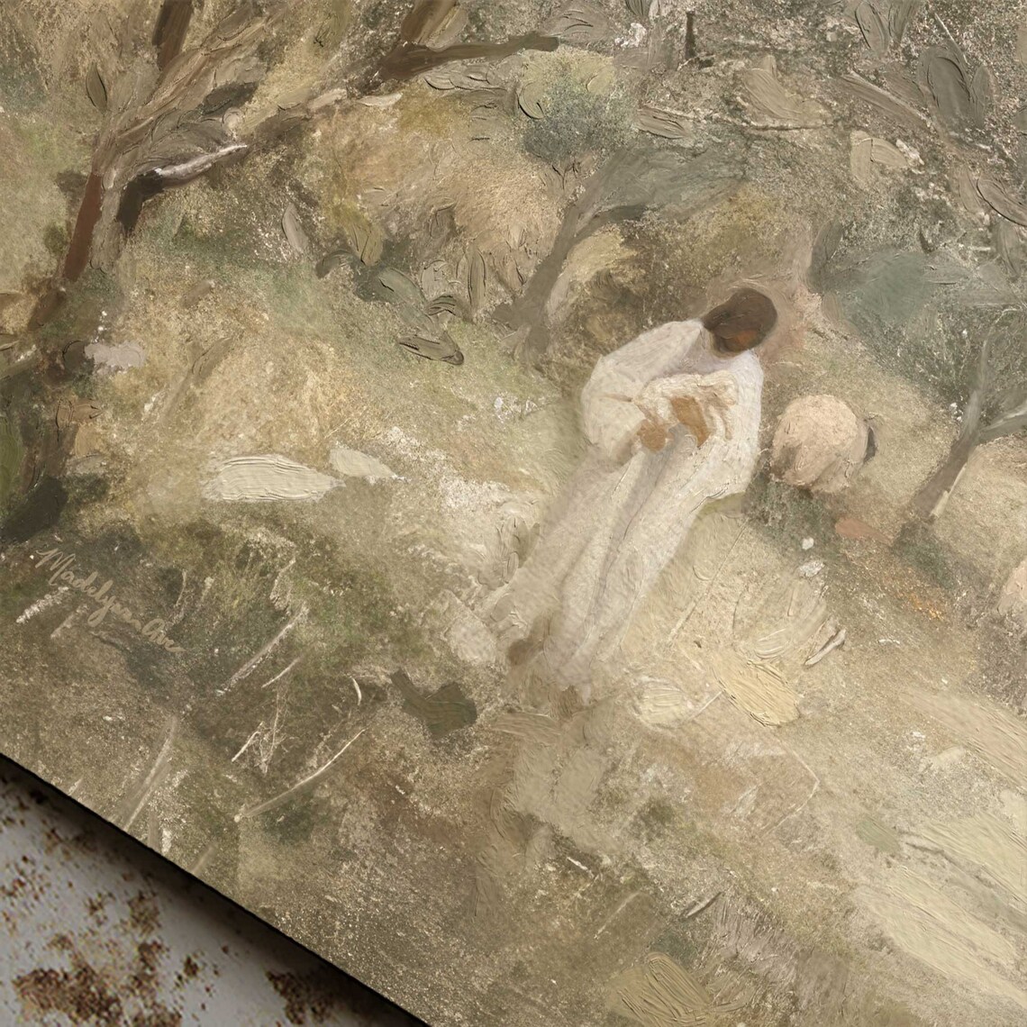 The Lord Is My Shepherd Jesus And Sheep Art Print - Image 5