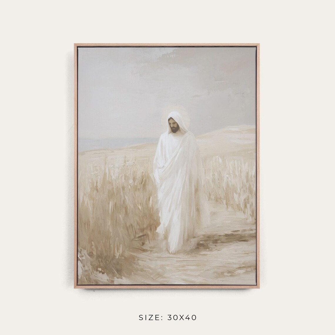 Hope In Christ Jesus Walking Faith Art Print - Image 4